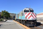 Amtrak Train # 712 sits at MTZ for some extra time, thanks to padding in the timetable. To say that I have ridden in the Siemens Venture cars for the very first time, I take this train one stop to Antioch-Pittsburg